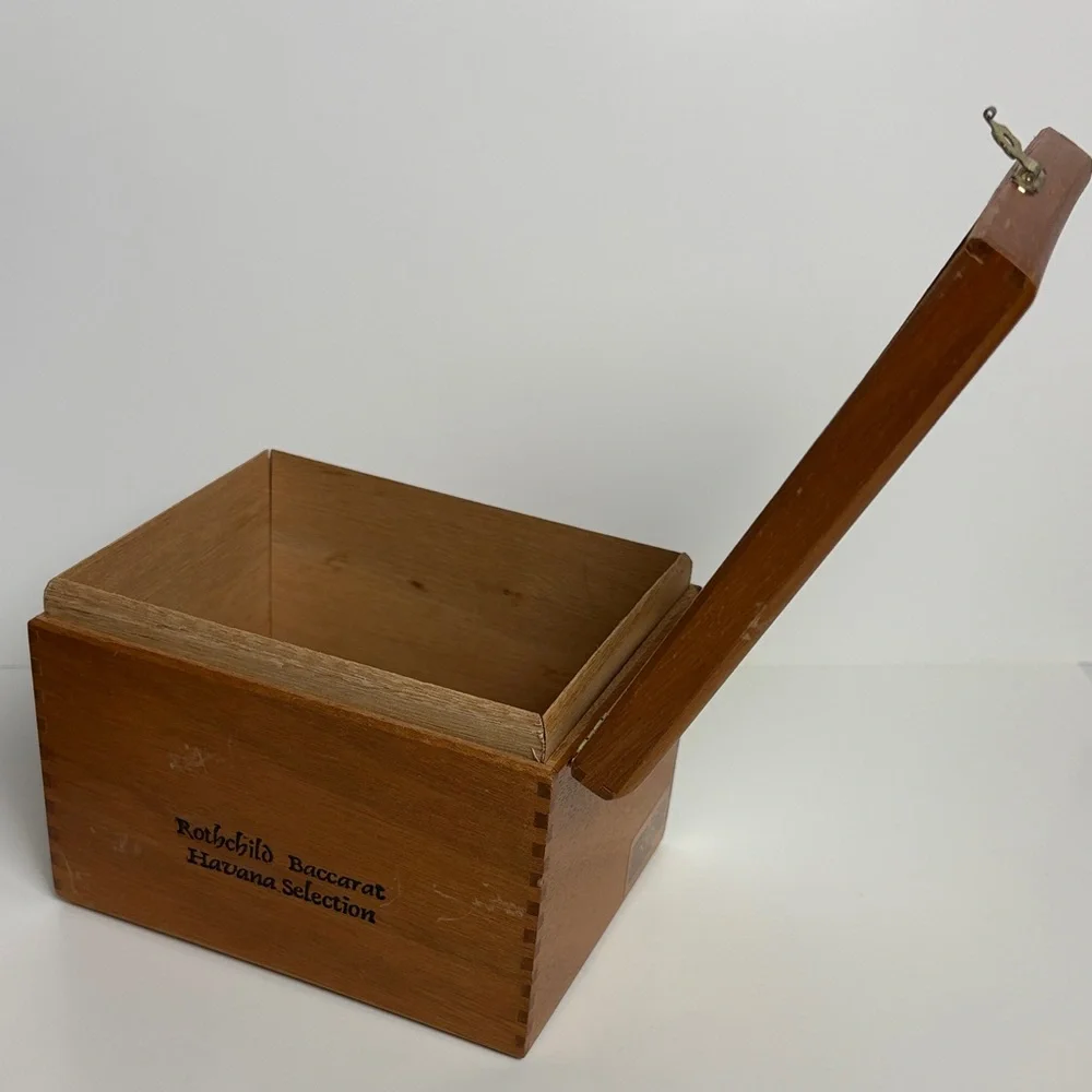 Baccarat Brown Wooden Box